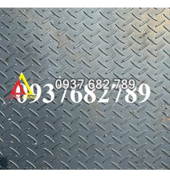 Thép tấm gân 3mm/3ly/3li (thép tấm gân mạ kẽm, thép gân đen, tấm gân không gỉ)
